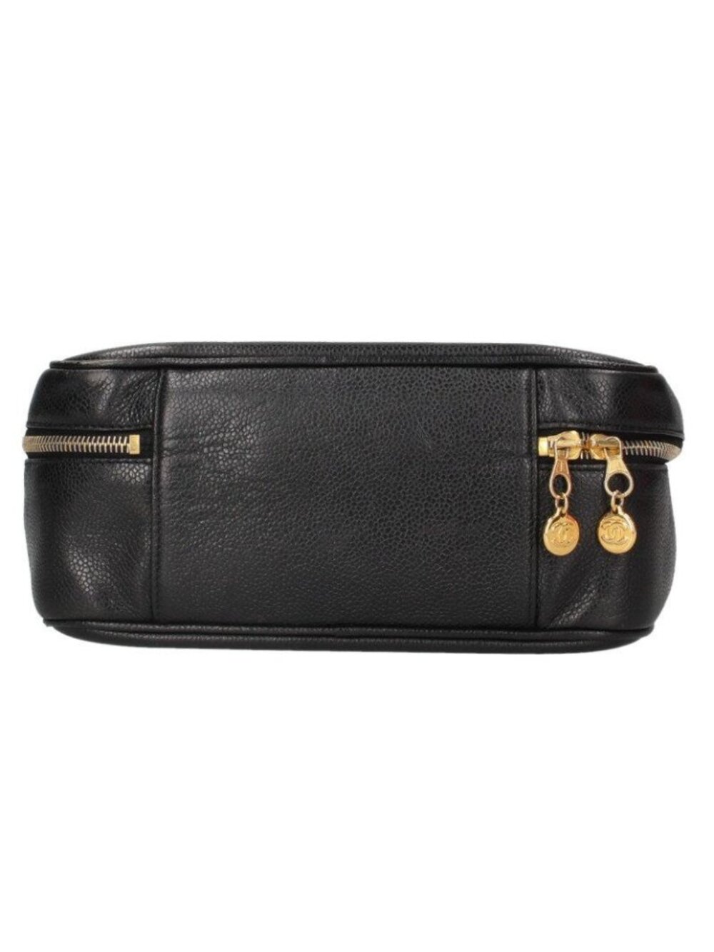 Chanel Vanity CC Logo Caviar Leather 2-Way Handbag - Picture 4 of 5